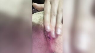 Horny Teen Babe masturbates in mall parking lot until a Contracting Orgasm