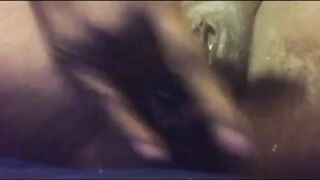 Rubbing my wet pussy