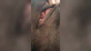Lil ebony pussy play till orgasm at 9:52