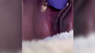 Fat pussy play Cum with me